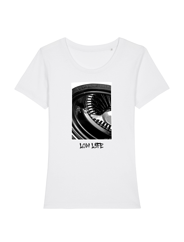 Tshirt Versil Low Life Blanc Femme de versil sur Scredboutique.com