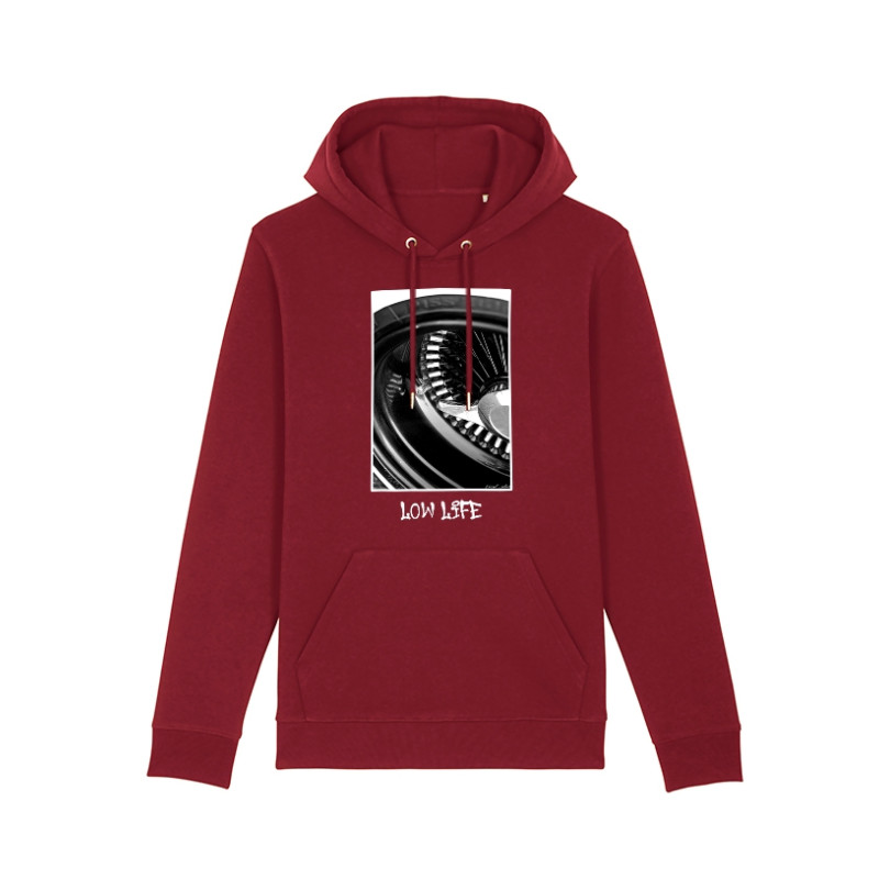 Sweat Capuche Bordeaux Versil Low Life