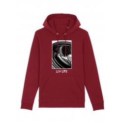 Sweat Capuche Bordeaux Versil Low Life de versil sur Scredboutique.com