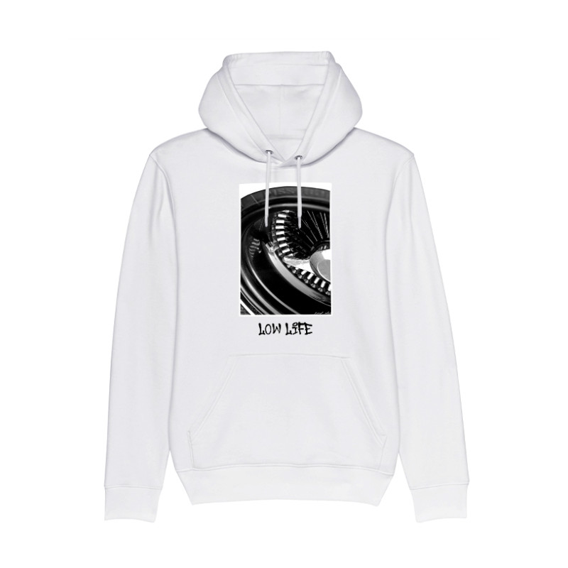 Sweat Capuche Blanc Versil Low Life