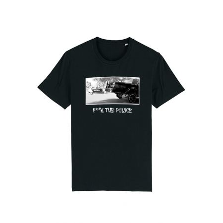 Tshirt Versil F**k The Police Noir