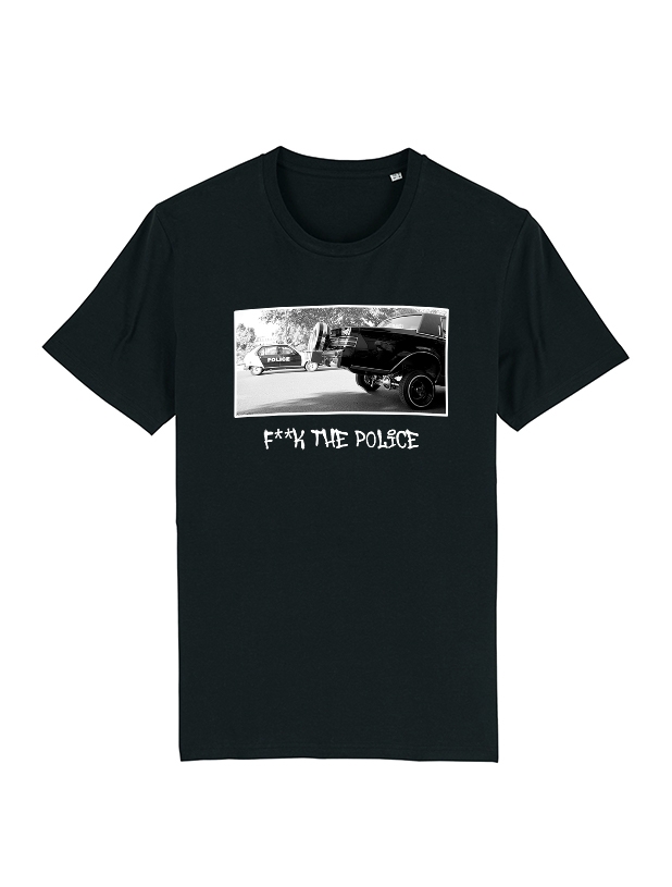 Tshirt Versil F**k The Police Noir de versil sur Scredboutique.com