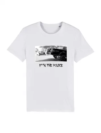 versil Tshirt Versil F**k The Police Blanc