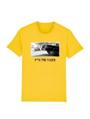 versil Tshirt Versil F**k The Police Jaune