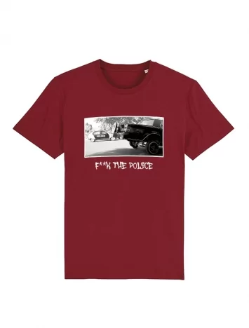 versil Tshirt Versil F**k The Police Bordeaux