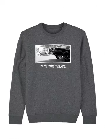 versil Sweat Gris Fonce Versil F**k The Police