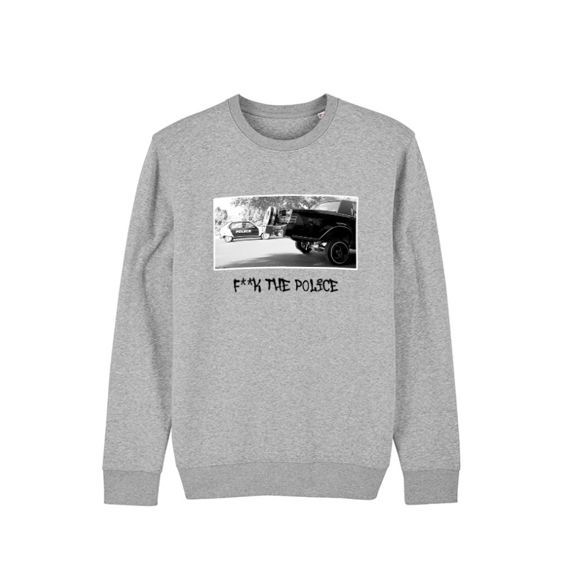 Sweat Gris Versil F**k The Police