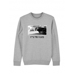 Sweat Gris Versil F**k The Police de versil sur Scredboutique.com