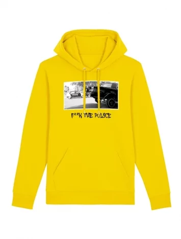 versil Sweat Capuche Jaune Versil F**k The Police