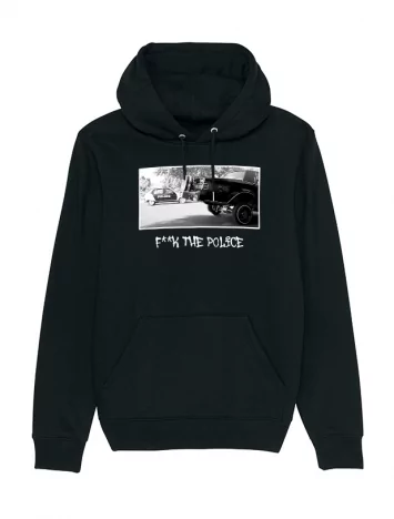 versil Sweat Capuche Noir Versil F**k The Police