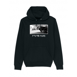 Sweat Capuche Noir Versil F**k The Police de versil sur Scredboutique.com