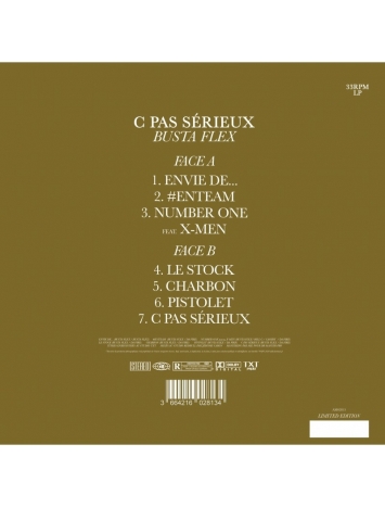 Album vinyle "Busta Flex - C pas sérieux"