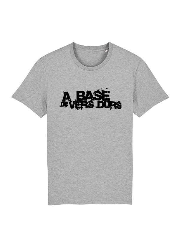 T-Shirt Paco - A base de Vers Durs Gris de paco sur Scredboutique.com