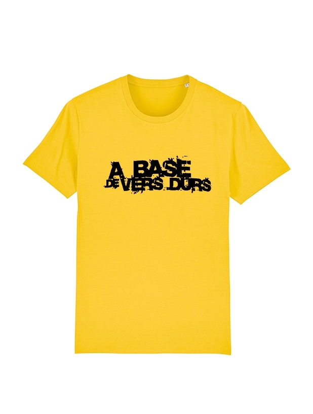 T-Shirt Paco - A base de Vers Durs Jaune