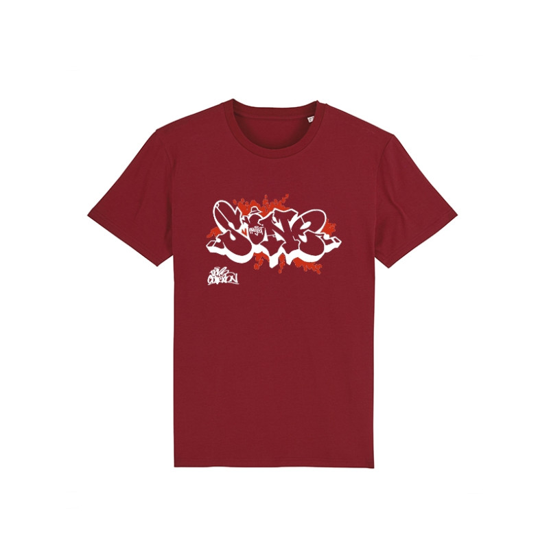 T Shirt S One Bordeaux