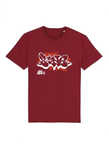 s one T Shirt S One Bordeaux