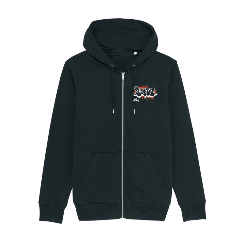 Sweat Zip Capuche S One Noir