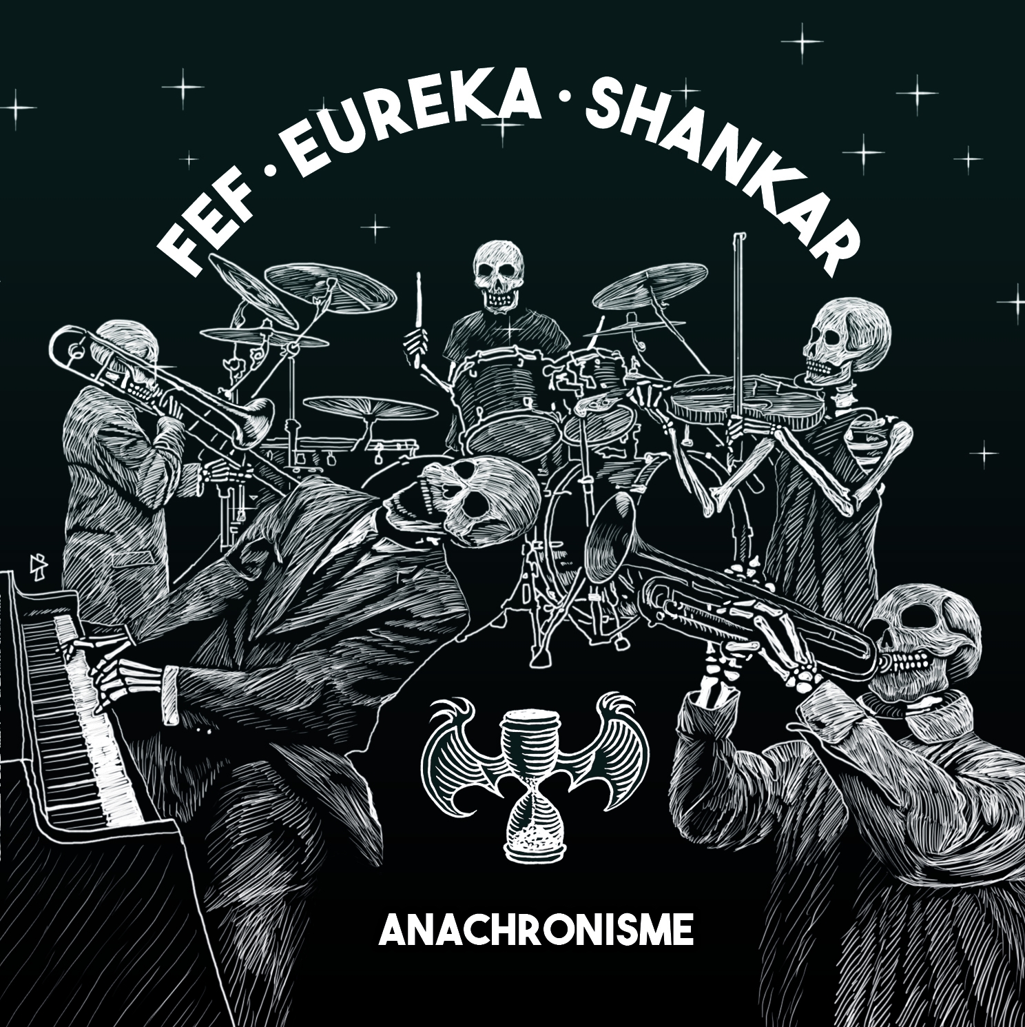Album Cd Fef Kids Of Crackling - Euréka Keskler & Shankar - Anachronisme de  sur Scredboutique.com