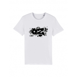 Tshirt L'Officier Zen Blanc de l'officier Zen sur Scredboutique.com