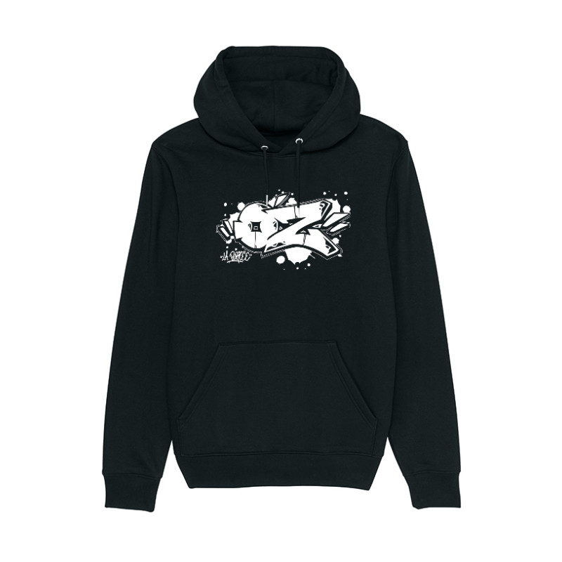 Sweat Capuche L'Officier Zen Noir
