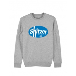 Sweat  Shitzer gris de peter alaweed sur Scredboutique.com