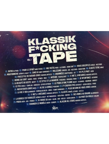 Album Cd "Misère Record - Klassik F*cking tape"