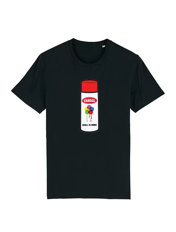 Tshirt Vandal Noir de amadeus sur Scredboutique.com