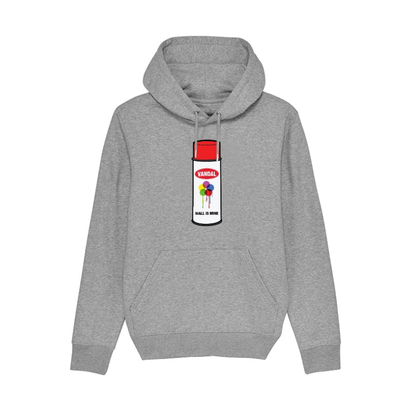 Sweat Capuche Vandal gris