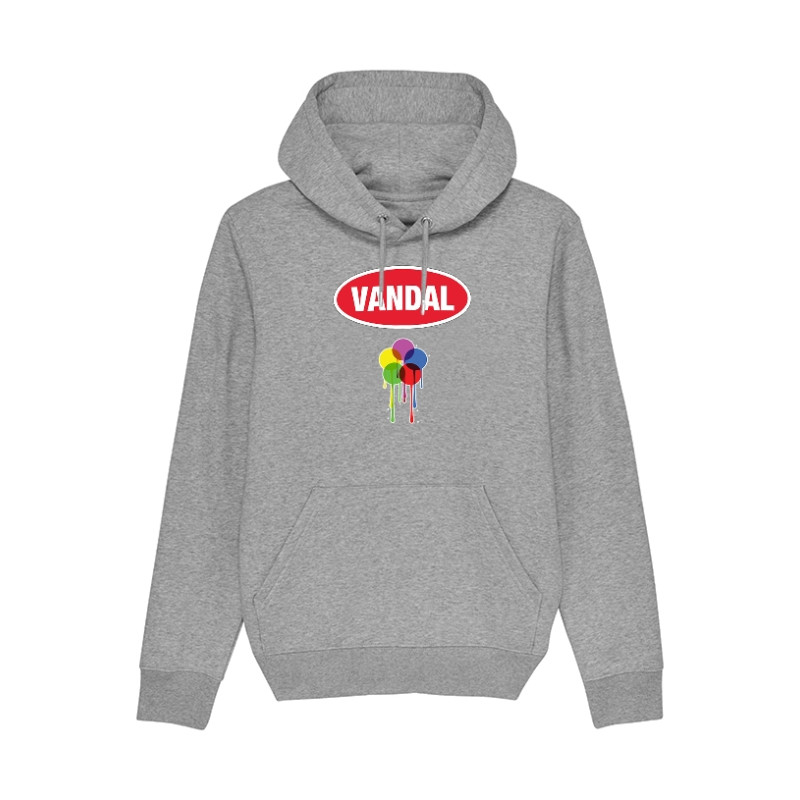 Sweat Capuche Vandal 2 gris