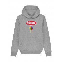 Sweat Capuche Vandal 2 gris de amadeus sur Scredboutique.com