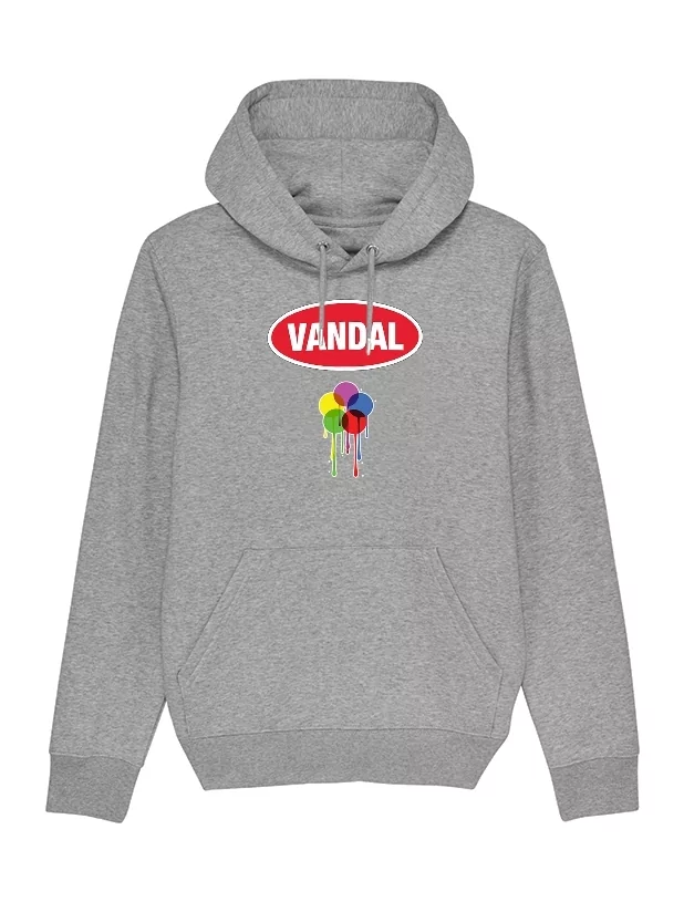 Sweat Capuche Vandal 2 gris de amadeus sur Scredboutique.com