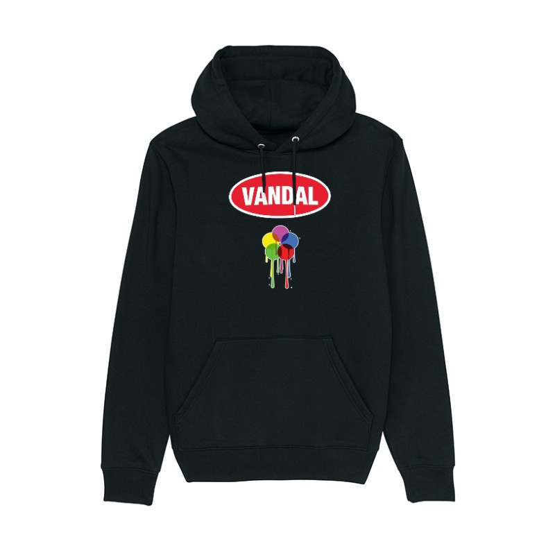 Sweat Capuche Vandal 2 noir
