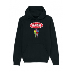 Sweat Capuche Vandal 2 noir de amadeus sur Scredboutique.com