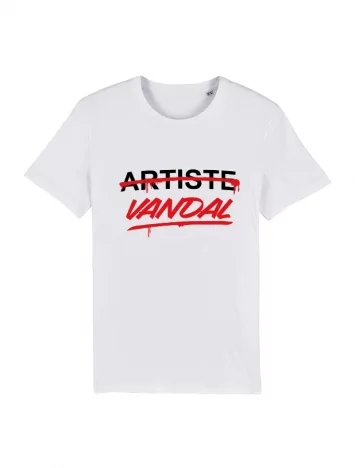 amadeus Tshirt Artiste Vandal Blanc