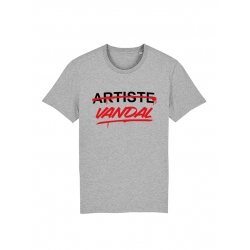 Tshirt Artiste Vandal gris de amadeus sur Scredboutique.com