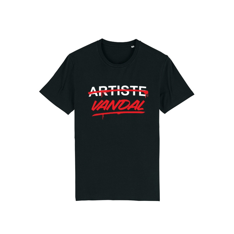 Tshirt Artiste Vandal noir