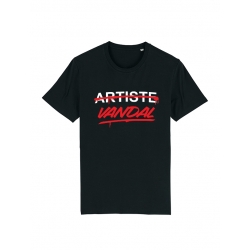 Tshirt Artiste Vandal noir de amadeus sur Scredboutique.com