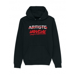 Sweat Capuche Artiste Vandal Noir de amadeus sur Scredboutique.com