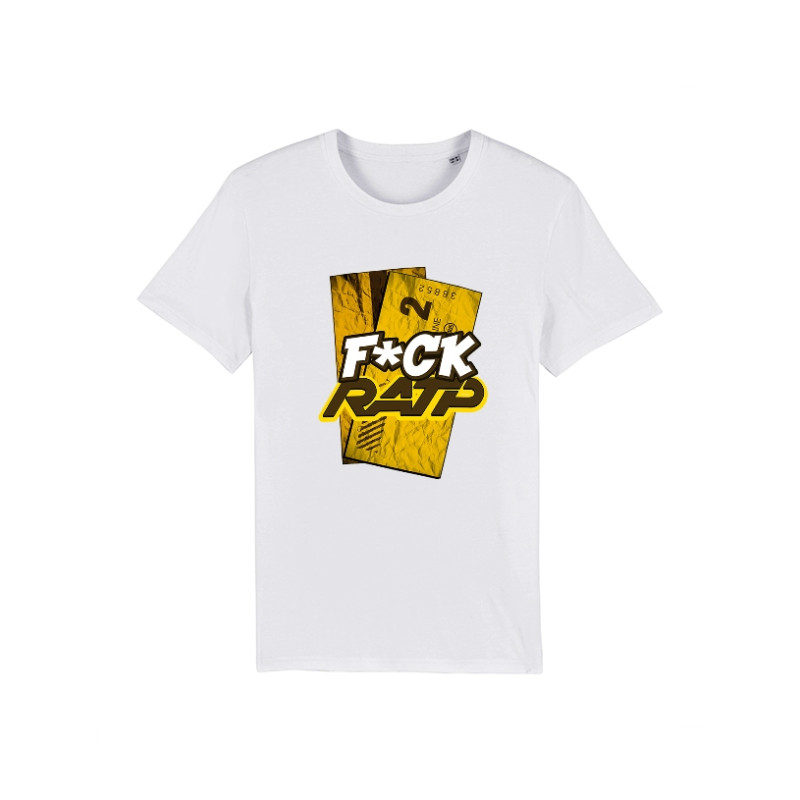 Tshirt F*ck RATP Blanc