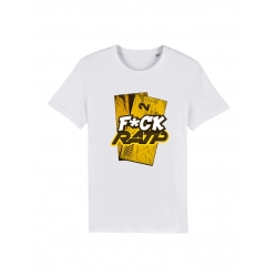 Tshirt F*ck RATP Blanc de amadeus sur Scredboutique.com