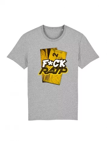 amadeus Tshirt F*ck RATP Gris