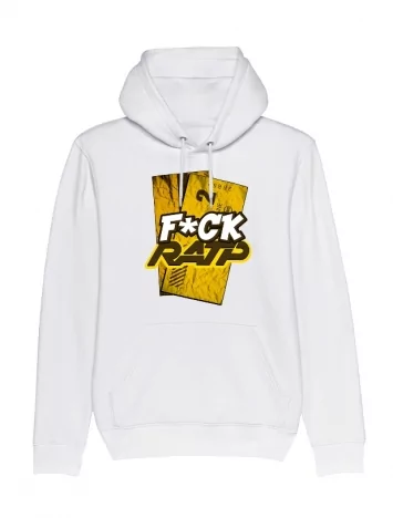 amadeus Sweat Capuche F*ck RATP Blanc