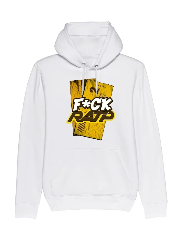 Sweat Capuche F*ck RATP Blanc de amadeus sur Scredboutique.com