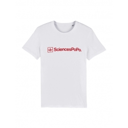 Tshirt SciencePopo Blanc de amadeus sur Scredboutique.com
