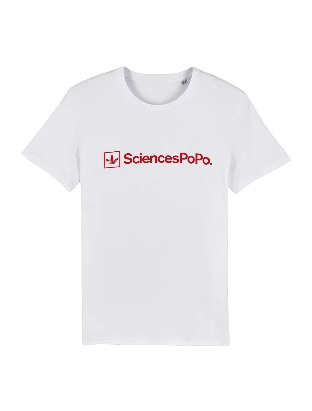 Tshirt SciencePopo Blanc de amadeus sur Scredboutique.com