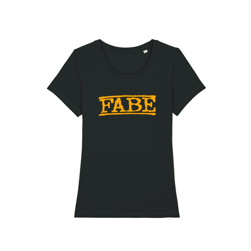 T shirt femme Fabe noir