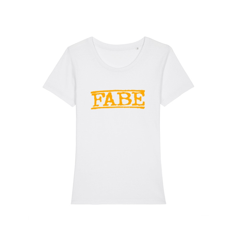 T shirt femme Fabe blanc