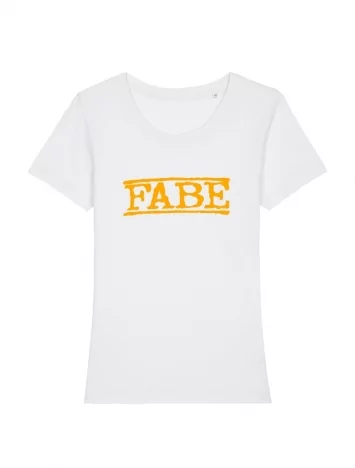 T shirt femme Fabe blanc