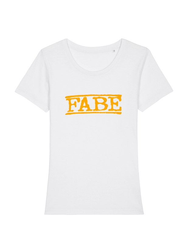 T shirt femme Fabe blanc de fabe sur Scredboutique.com
