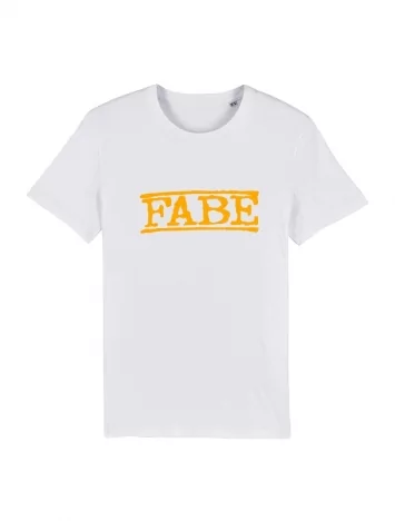 fabe T shirt Fabe Blanc